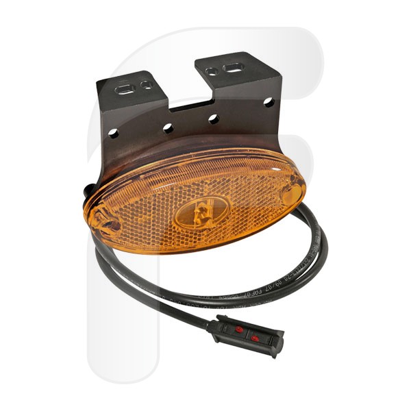 LUZ POSICIÓN LATERAL LED ÁMBAR CON SOPORTE FA990255-A